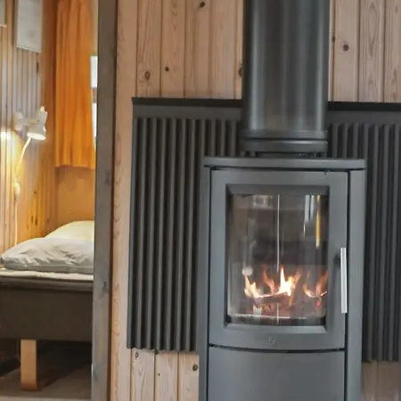 Charming Wooden Summer House In Trend Løgsted