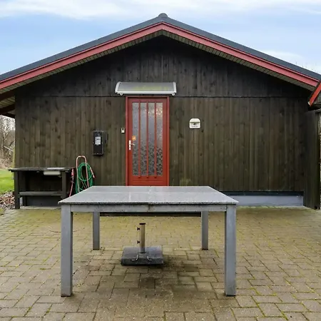 Charming Wooden Summer House In Trend Tatil Evi Logstor